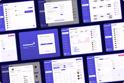 Swameet web dashboard – Admin panel for padel courts