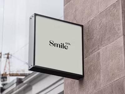 Smile Co. | Visual Identity, Web Design & Webflow Development 