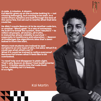 Tech Founder Origin Story — Website ‘About’ Section