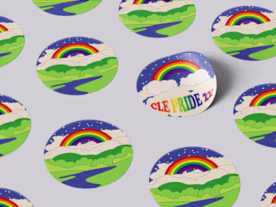 Duck Island - Sticker & Flyer