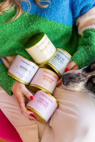 Companion Candles Packaging Refresh