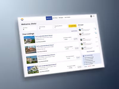 Rialto Host Dashboard — Listing, Messaging & Valuation Tools