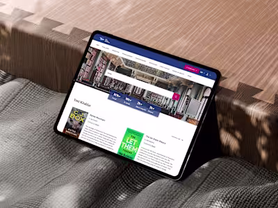 A University Library Website