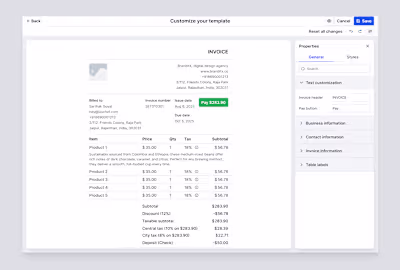 Most invoice tools stop at