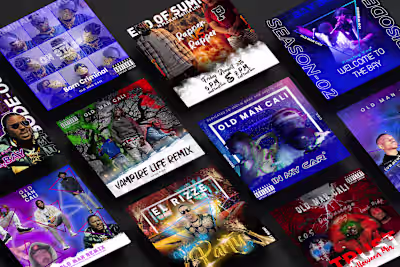 Music Album Cover Art Designs