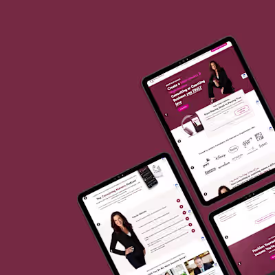 Kajabi coaching and course website