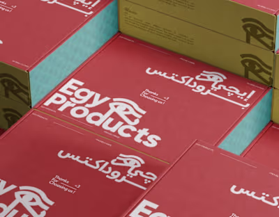Egy Products - Branding