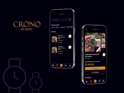 Crono de Luxo - withnocode