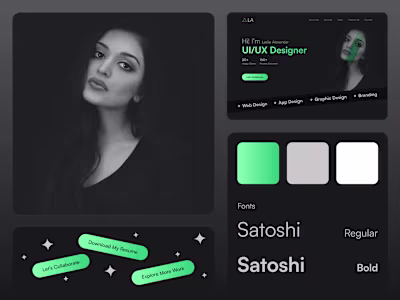 Framer - Personal Portfolio