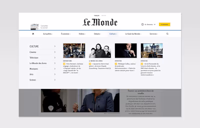 Frontend revamp of France's most widely read daily newspaper