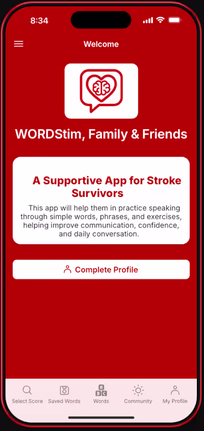 Stroke Survivors Glide App