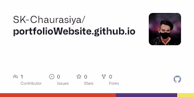 Portfolio Website GitHub