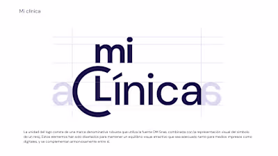 Brand Identity Guidelines for Mi Clínica – Healthcare Branding