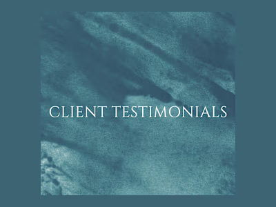 Client Testimonials