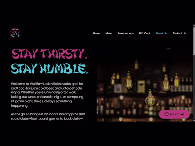 Brought to life a Wix