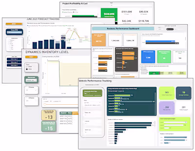 [Power BI] Sample Interactive Dashboards