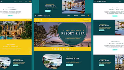 Luxury Resort Website | UX/UI Design