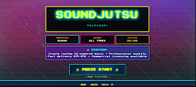 Custom Song Creation via Retro 2D Interactive Experience