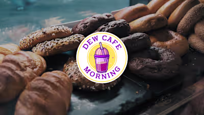 Dew Café Morning – Brand Identity