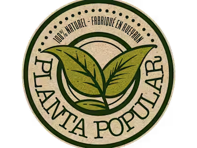 Logo design for Planta Popular , a natural product company