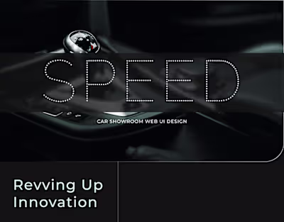 Luxury Car Web Design on Behance