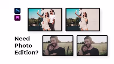 I will do professional photo edition remove person objects