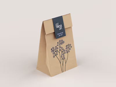 Packaging Design for a Cafe