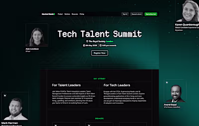 HackerRank Tech Talent Summit 