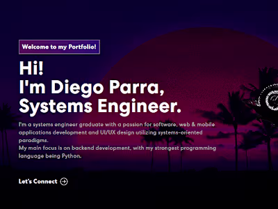 My Personal Portfolio Website