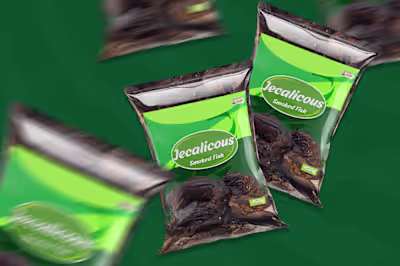 Jecalicious Smoked Fish - Product Packaging