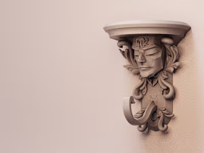 Victorian Aesthetic Corbel & Wall Hook Design