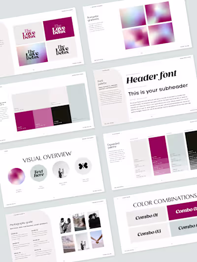 The Love Detox Brand Identity + Website Design