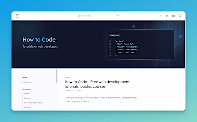 HowToCode | Where I teach over 50,000 developers