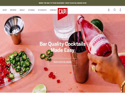 CAPI | Award-winning Australian sparkling mineral water
