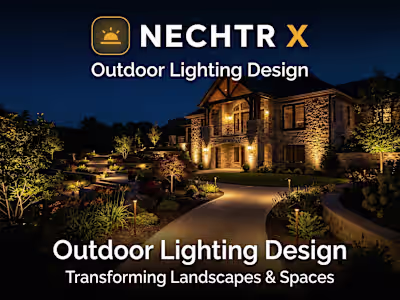 X Outdoor Lightening