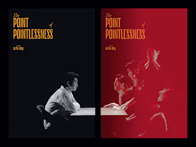 The Point of Pointlessness - Graphic Design/Video