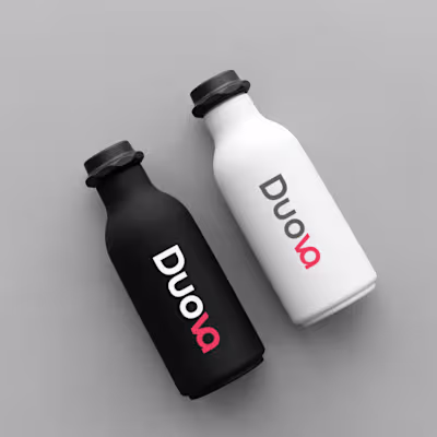 Brand identity design name (duova)