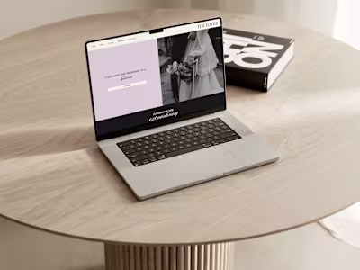 The Lover Website Template 