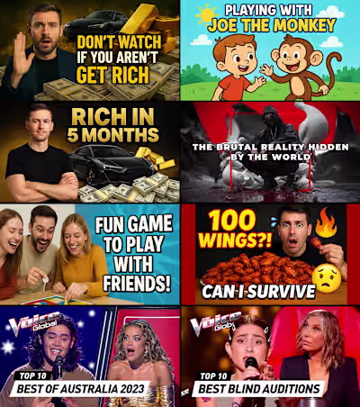 YouTube Thumbnail Design