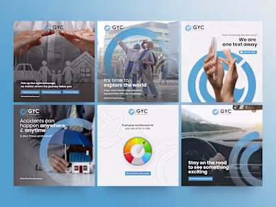 Insurance Agency Social Media Branding Design