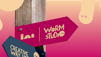 Worm Studio | Art Studio Branding on Behance