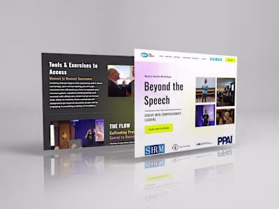 Beyond The Speech- WordPress Divi Life Coaching Website