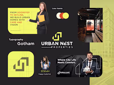 Urban Real Estate Logo & Brand Identity:: Behance