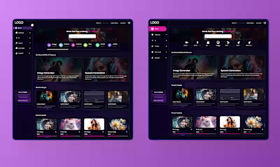 Multipurpose AI Dashboard