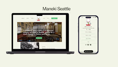 Rebranding and Redesigning Maneki Seattle