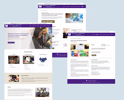 UW School of Medicine Service Learning Website