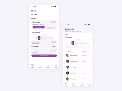 MARI Platform Development for Water Wings Swim