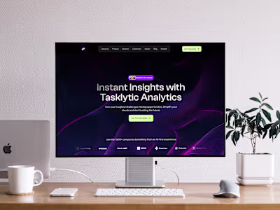 Tasklytic - SaaS Website 