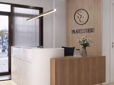 Sophisticated Pilates studio