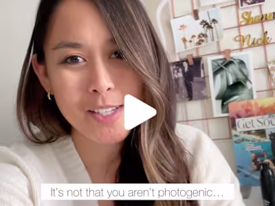 TikTok - It's not that you're not photogenic